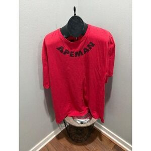 T-Shirt Apeman Strong Red 4X Lift Angry